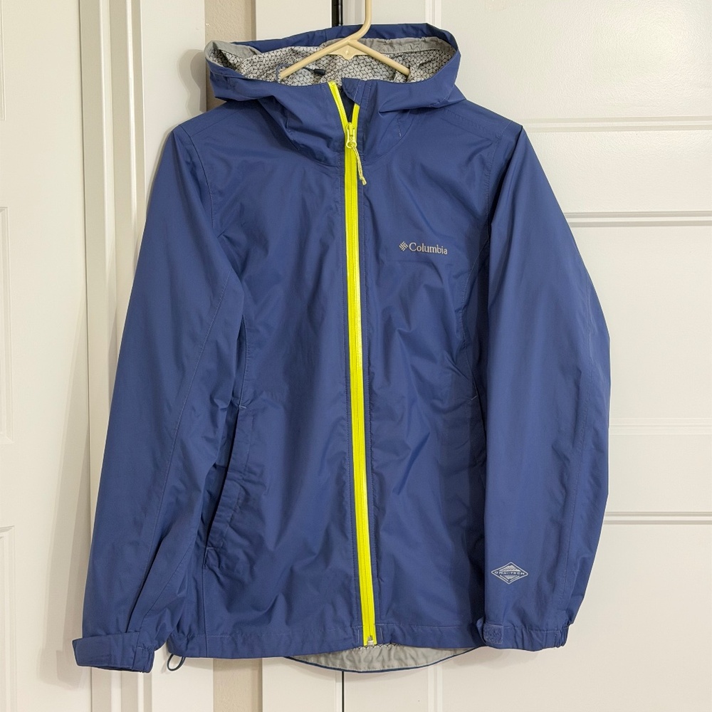 Columbia Omni-Tech waterproof rain jacket Size S
